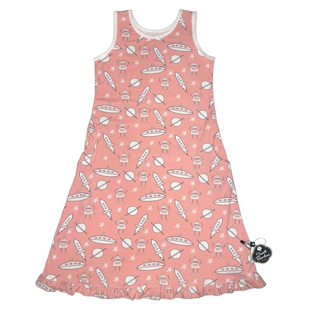 Sweet Bamboo Space Robot Dress‎